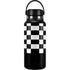 Checkerboard Split Hydro Flask 32oz Wide Mouth Skin